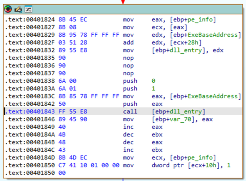 DLL execution
